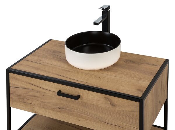 Koupelnová stojící skříňka pod umyvadlo na desku LOFT 90 cm