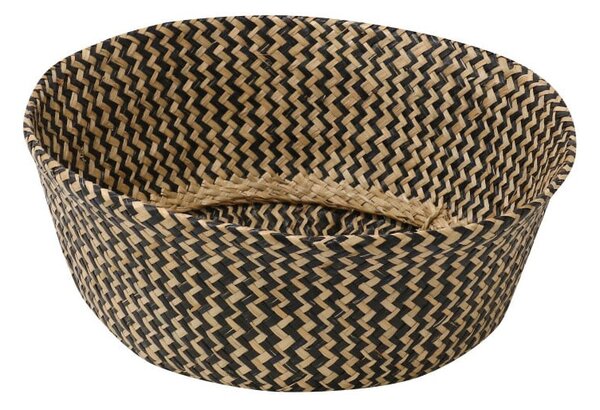 Úložný košík z mořské trávy Compactor Zic Zac, ⌀ 45 cm