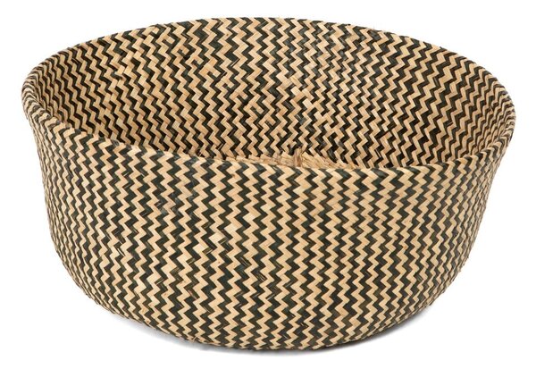 Úložný košík z mořské trávy Compactor Zic Zac, ⌀ 45 cm