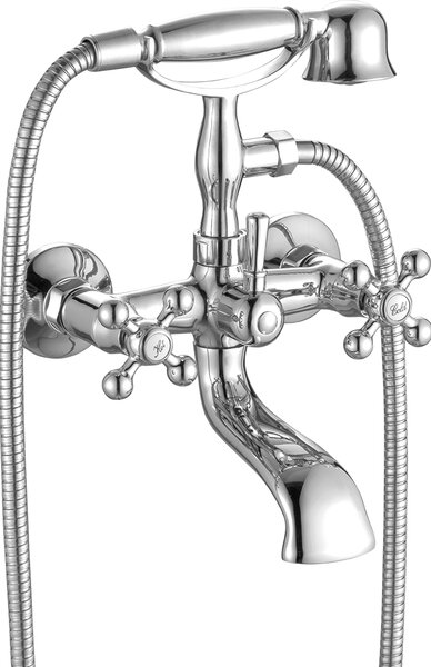 Kuchinox Stilo vanová baterie na stěnu chrom BKI011D