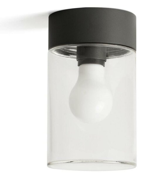FARO KILA 200 stropní svítidlo, tmavě šedá, transparentní