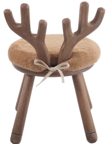Dřevěná dětská stolička J-line Indeer