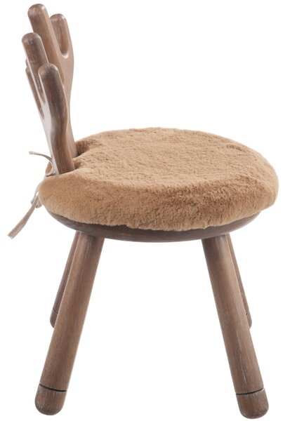 Dřevěná dětská stolička J-line Indeer