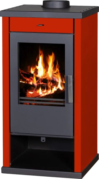 Krbová kamna Victoria Vanessa Lux Bordeaux - 9 kW, A+, kompaktní a účinná