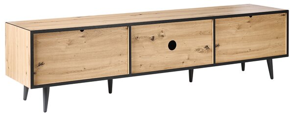 TV stolek SILVERTON Světle hnědá