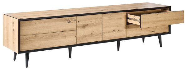 TV stolek SILVERTON Světle hnědá