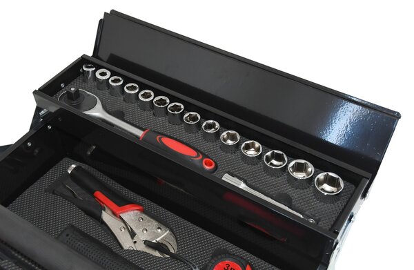 Compass Skříňka nářadí 63 dílů, METAL BOX Compass