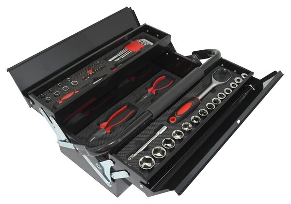 Compass Skříňka nářadí 63 dílů, METAL BOX Compass