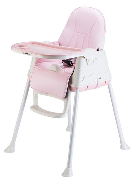 Dětská jídelní židlička 3v1 Barva: Růžová - PUPYhou