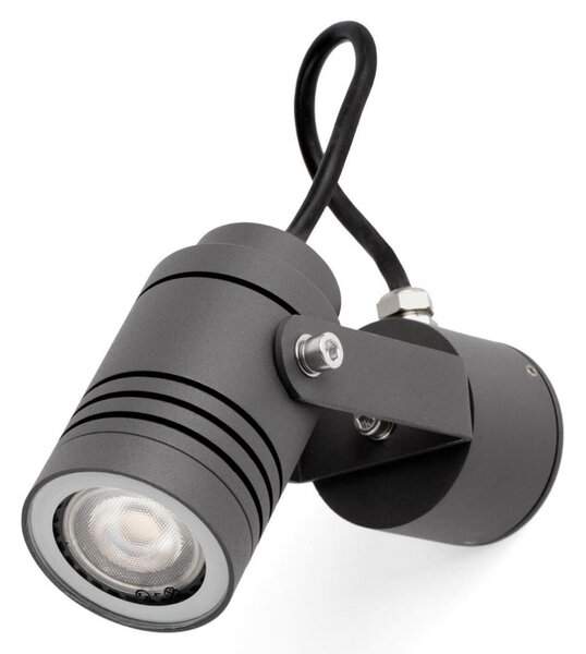 FARO LIT projekční lampa, tmavě šedá