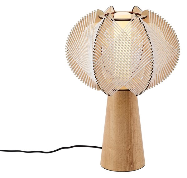 Japandi stolní lampa béžová 45 cm - Gertie