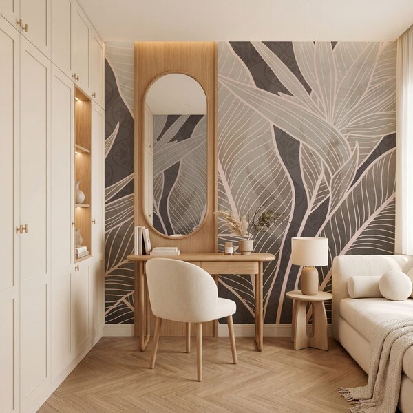 Fototapeta Jemné odstíny v botanické eleganci, Přírodní fototapety, Populární fototapety - Tapeko.co.cz