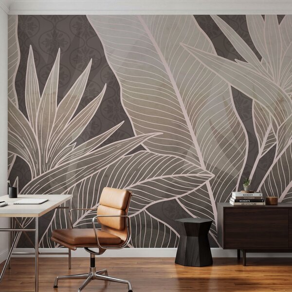 Fototapeta Jemné odstíny v botanické eleganci, Přírodní fototapety, Populární fototapety - Tapeko.co.cz