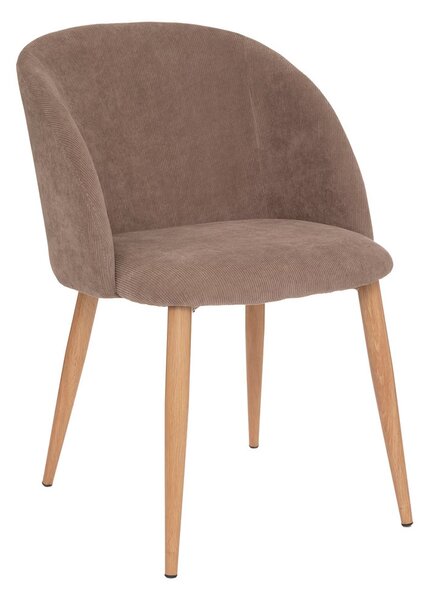 Jídelní židle Eazy Living Cord fabric Royal Taupe