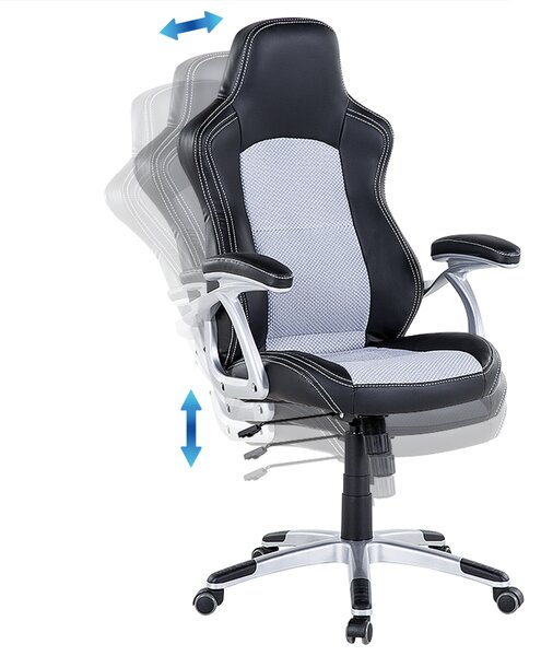 Kancelářská židle EXPLORER Umělá kůže Černá
