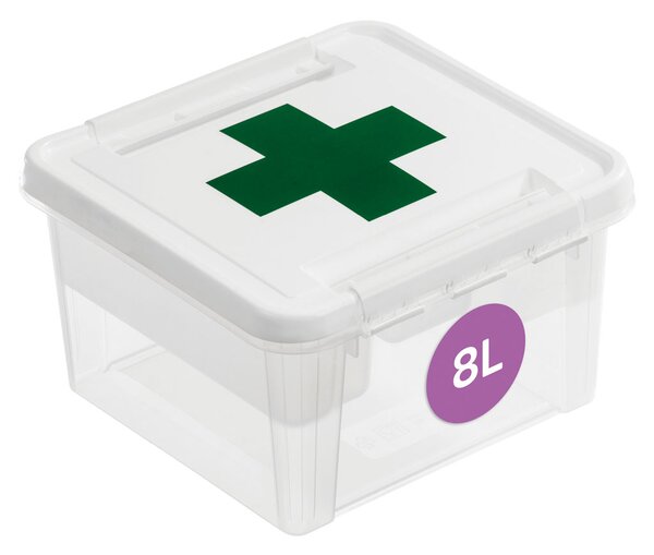 SmartStore Úložný box na léky 7l bílý