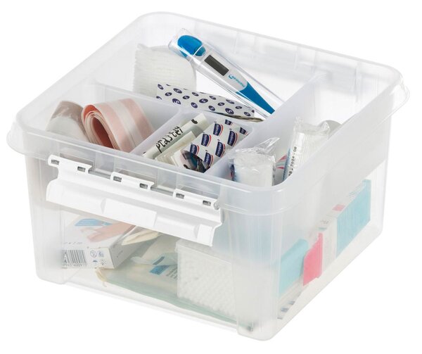 SmartStore Úložný box na léky 7l bílý
