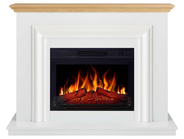 Elektrický krb ArtiFlame Marbelya AF23S, bílý