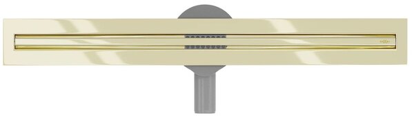 Sprchový žlab Mexen FLAT 360 SLIM - zlatý, 1541060