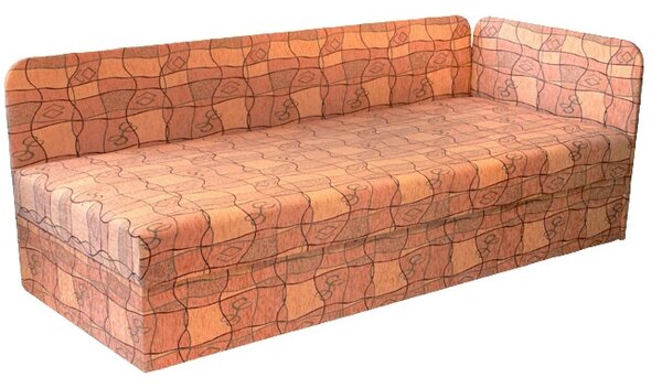 Jednolůžková postel (válenda) 80 cm Eda 4/1 (se sendvičovou matrací) (P). 774110