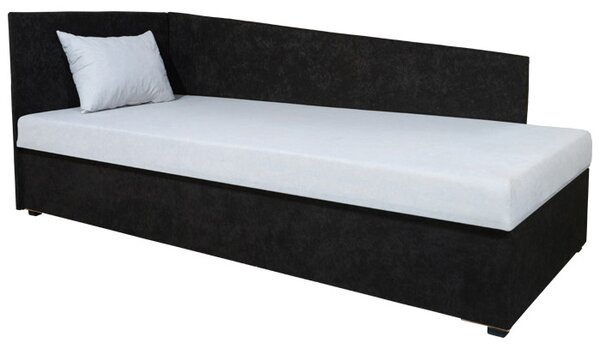 Jednolůžková postel (válenda) 80 cm Eda 4 Lux (s pružinovou matrací) (L). 774100