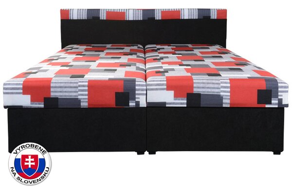 Manželská postel 160 cm Carmella (se sendvičovou matrací). 774029