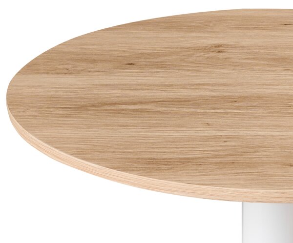 Barový stůl MORELLA Světle hnědá/Bílá 60 cm 60 cm