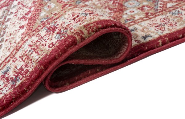 Makro Abra Kusový koberec klasický DUBAI L429A červený Rozměr: 180x260 cm