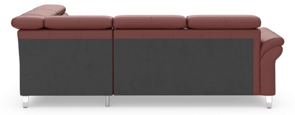 ROHOVÁ SEDAČKA, kůže, červenohnědá Sit & More - Sedací soupravy, Online Only