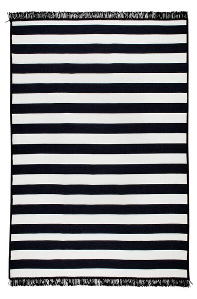 Černo-bílý oboustranný koberec Sentinus, 120 x 180 cm