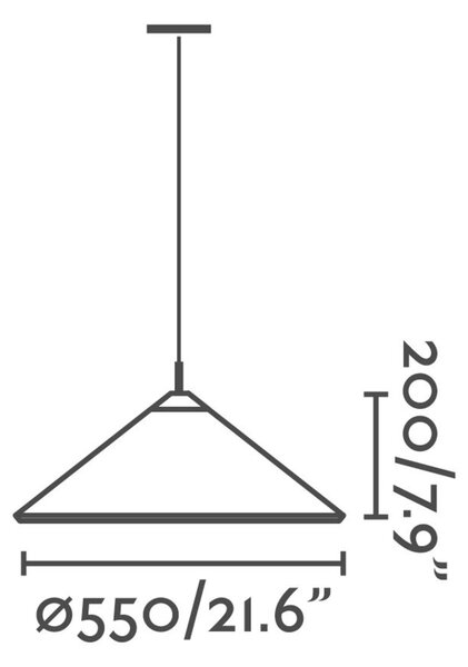 FARO SAIGON šedá/matná bílá, závěsné svítidlo R55