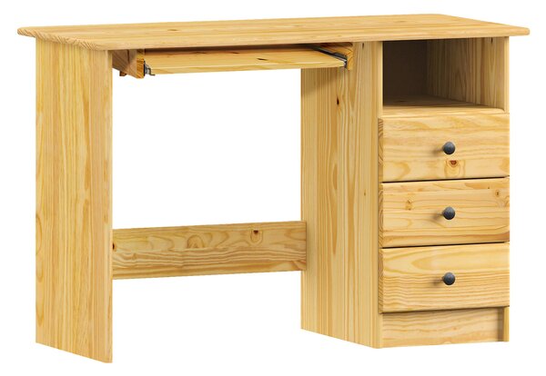 PC stůl 8844K lak, kovové úchytky