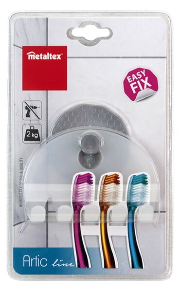 Držák na zubní kartáček Metaltex