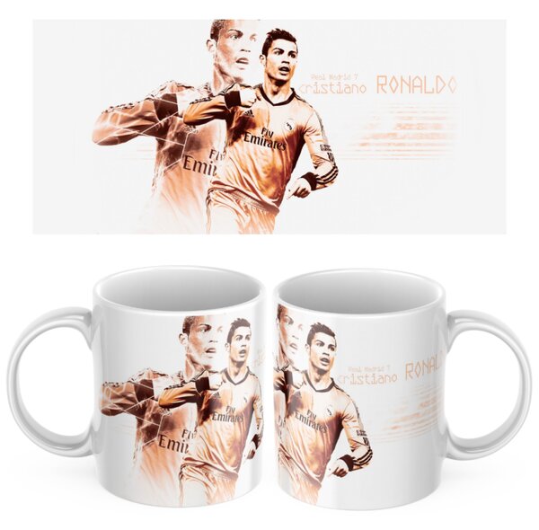 Keramický hrnek s motivem Ronaldo Fly Emirates