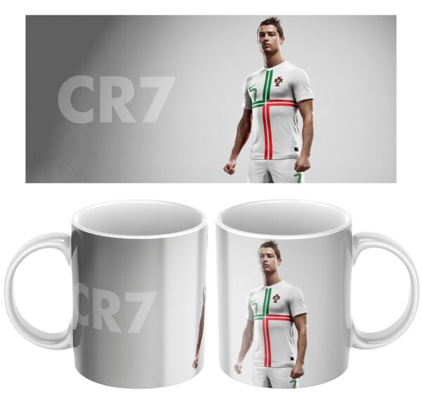 Keramický hrnek s motivem Ronaldo CR7