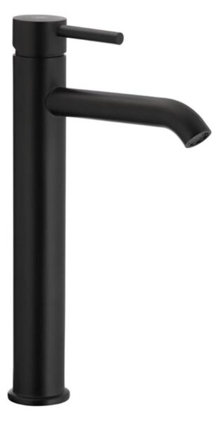 KFA Armatura 5032-612-81 - Umyvadlová baterie + výpusť MOZA 33 cm matná černá