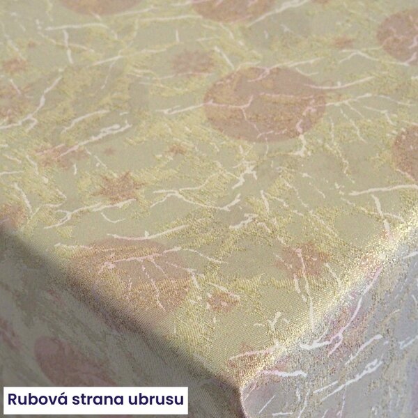 Vánoční ubrusy - Baňky 75x75