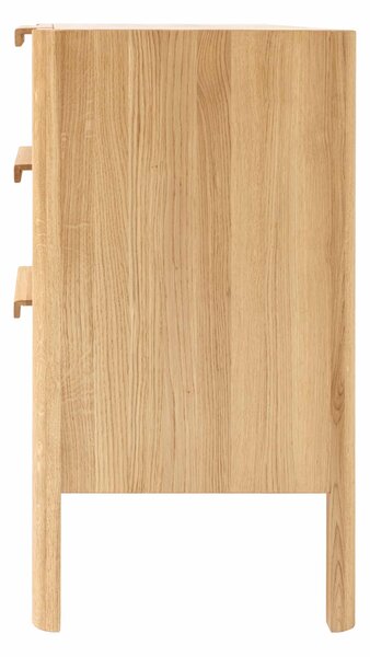 Komoda dub Barcelona 3Z - Šířka 120 cm