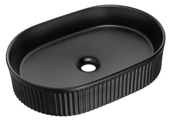 COMAD BEYOND 5 BLACK ( E-6564 ) - Umyvadlo na desku BEYOND 48x32,5 cm černá