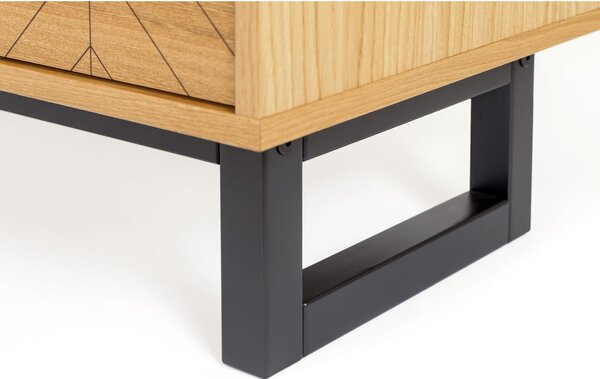 TV stolek v dubovém dekoru Woodman Camden Herringbone