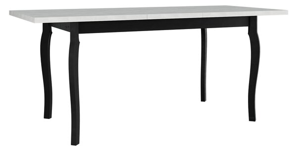 Rozkládací jídelní stůl 140x80 cm ELISEK 5 - dub sonoma / černý