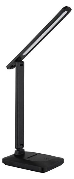 Globo 58481S - LED Stm. dot. nab. stolní lampa LORNA LED/3W/5V 1800 mAh černá