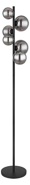 Globo 56133-6S - LED Stojací lampa RIHA 6xG9/3,5W/230V kouřová/černá