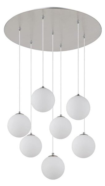 Globo 56140-7H - LED Lustr na lanku RIHA 7xG9/3,5W/230V bílá
