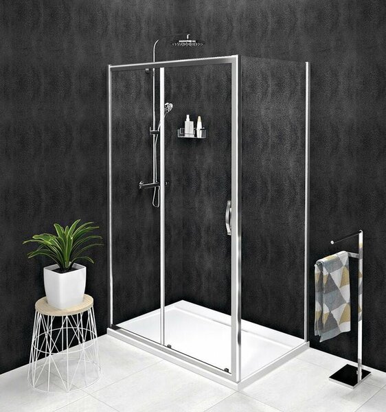 SIGMA SIMPLY Obdélníkový sprchový kout 1000x700 mm, varianta L/R, čiré sklo