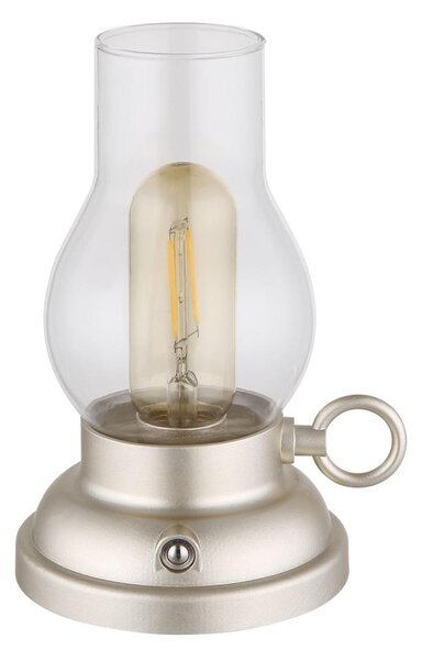 Globo 58016CH - LED Stm. nab. dot. stolní lampa PETRO LED/1W/3,7V 1200 mAh