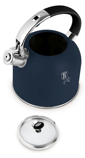 Konvice pískací se skleněným víkem 3 L Deep Sea Collection