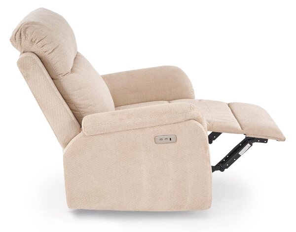 Relaxační křeslo Gallon (béžová)