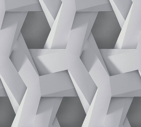 A.S. Création | Vliesová tapeta na zeď PintWalls 38721-2 | 0,53 x 10,05 m | šedá