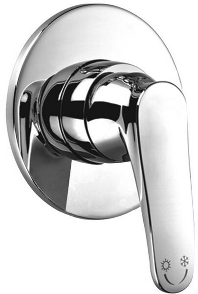 Omnires Art Deco sprchová baterie pod omítku chrom AD5145CR